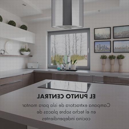 Las mejores marcas de aislada campana de cocina aislada para isla