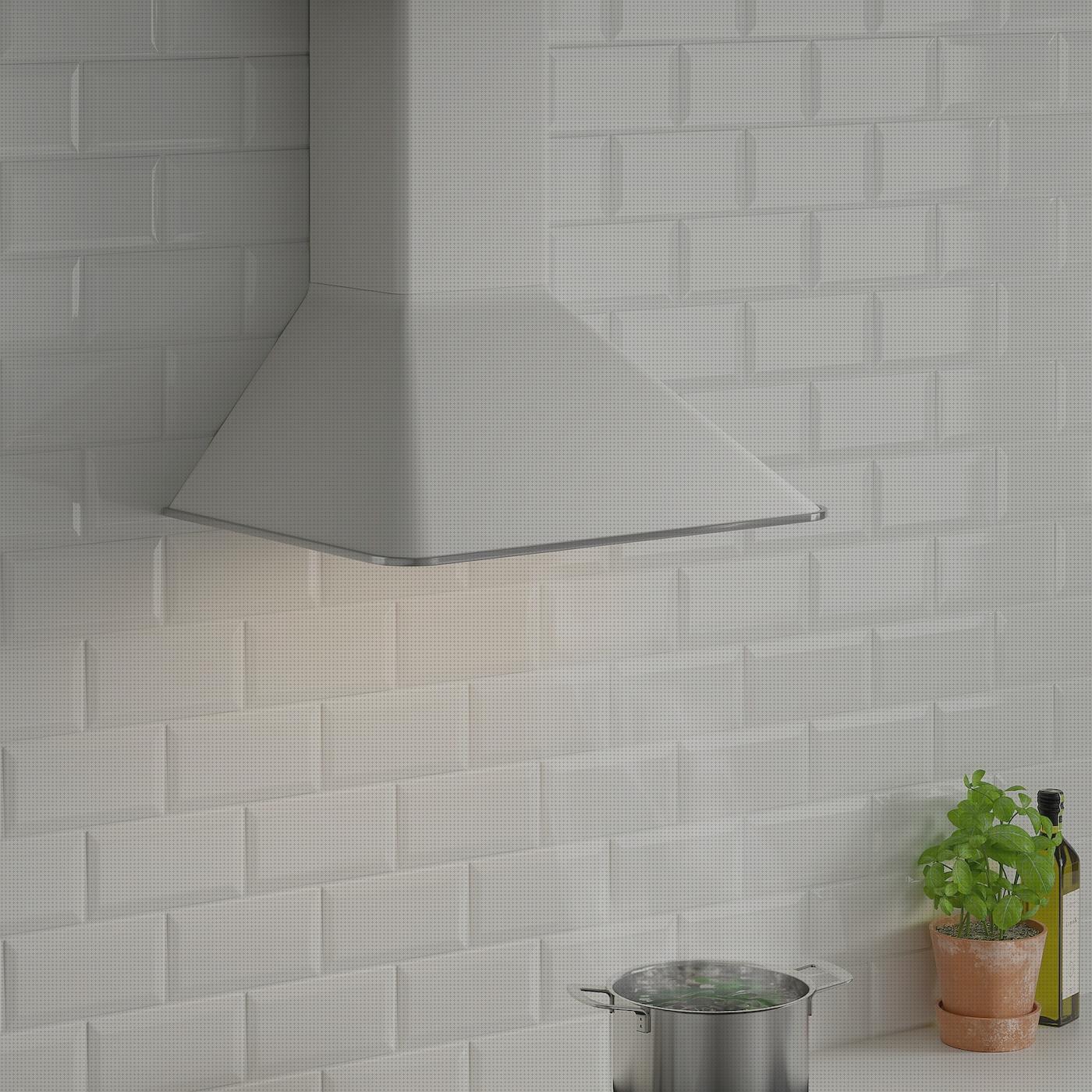 Las mejores marcas de campana extractora 60 cm blanca redondeada