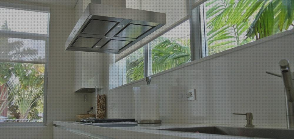 Las mejores marcas de extractores campanas campana extractora al lado de la ventana de la cocina