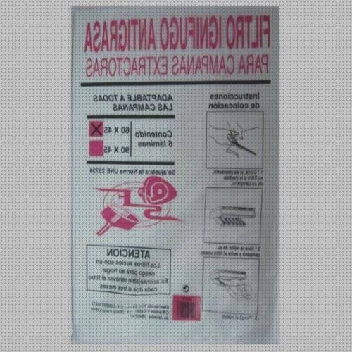 Las mejores ignifuga campana extractora ignifuga