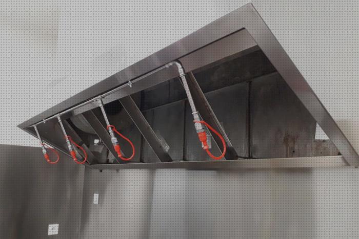 Review de campana extractora industrial con extincion de incendios