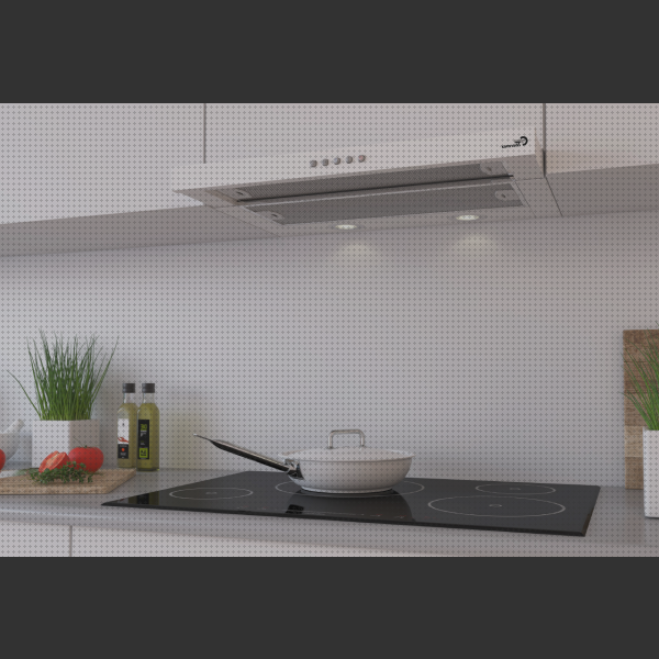 Review de campana extractora integrada blanca