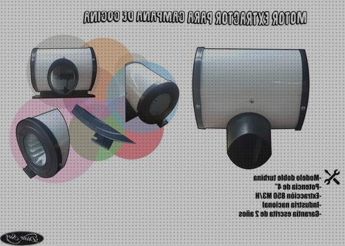 Los mejores 44 Extractores Para Campanas Dobles Turbinas 4 Pulgadas