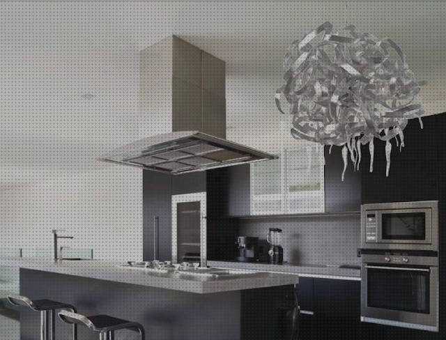 ¿Dónde poder comprar isla cocina con campana y lámparas?